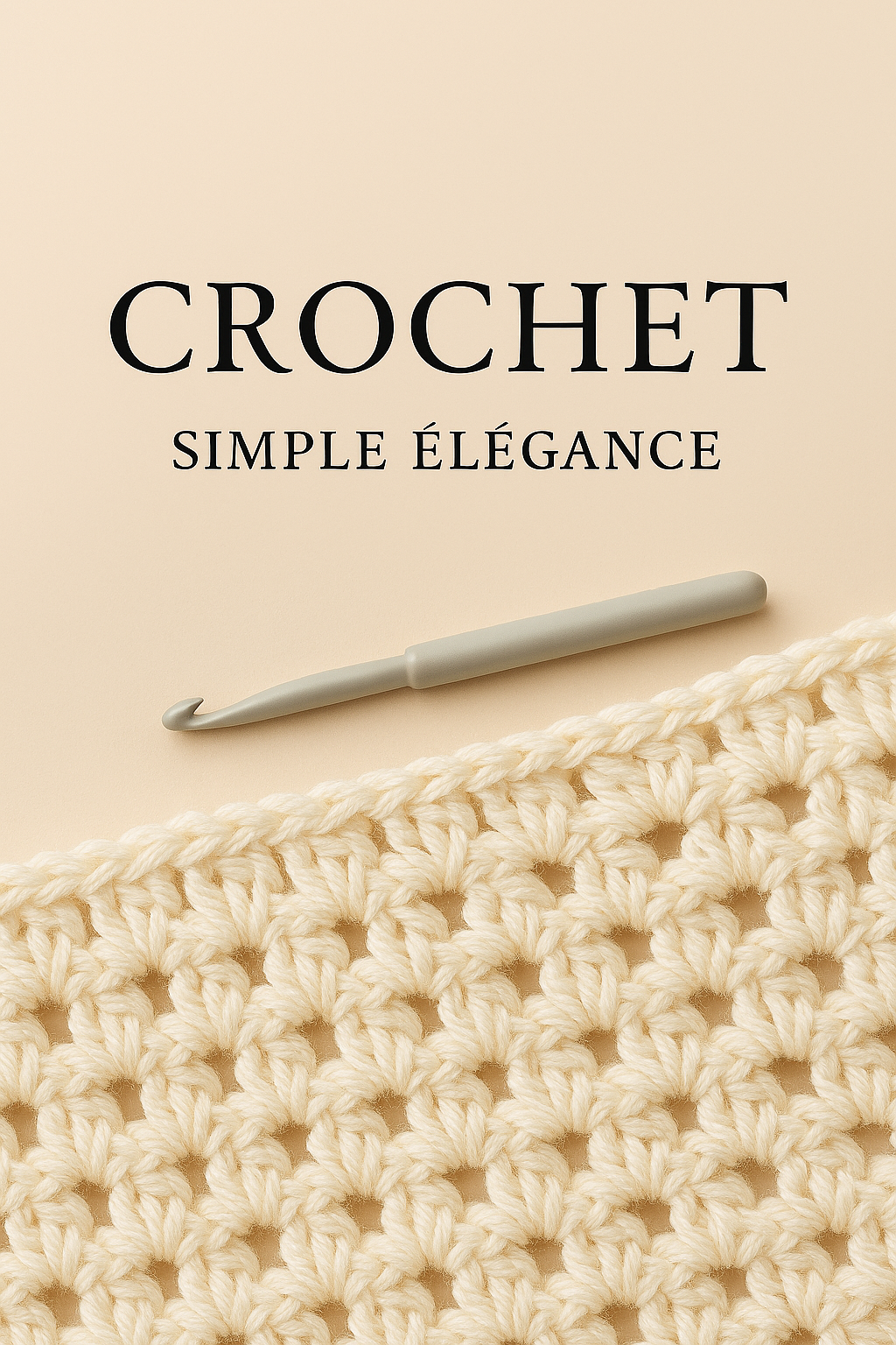 APPRENTISSAGE DE CROCHET POUR DEBUTANTE  BILINGUE