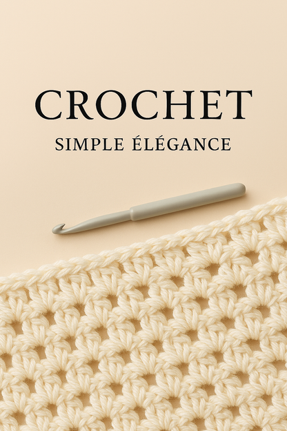 APPRENTISSAGE DE CROCHET POUR DEBUTANTE  BILINGUE