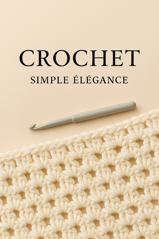 APPRENTISSAGE DE CROCHET POUR DEBUTANTE  BILINGUE