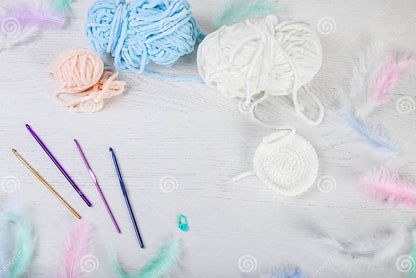 APPRENTISSAGE DE CROCHET POUR DEBUTANTE  BILINGUE