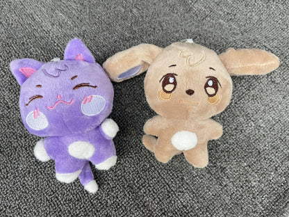 Porte-clés poupée magasin Pop-up 10CM, dessin animé ANITEEZ, pendentif en peluche mignon, accessoires de sac, cadeaux pour Fans Kpop Yunho Yeosang