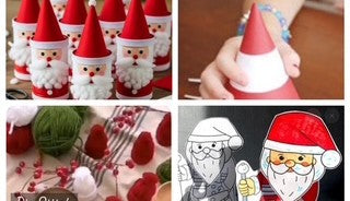 Fabrication pere noel avec etape