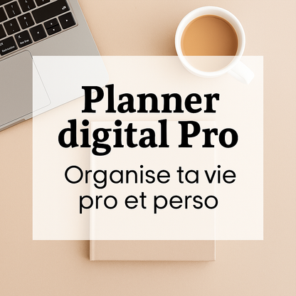 Mon Planner 2026 – Vision claire, actions concrètes
